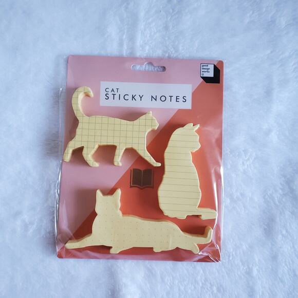Cat Sticky Note Pads - Picture 1 of 5